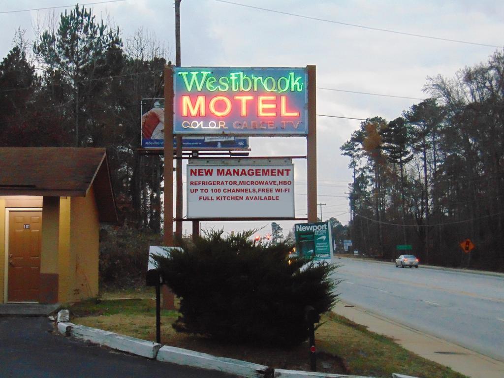 Westbrook Motel Abbeville Exterior foto